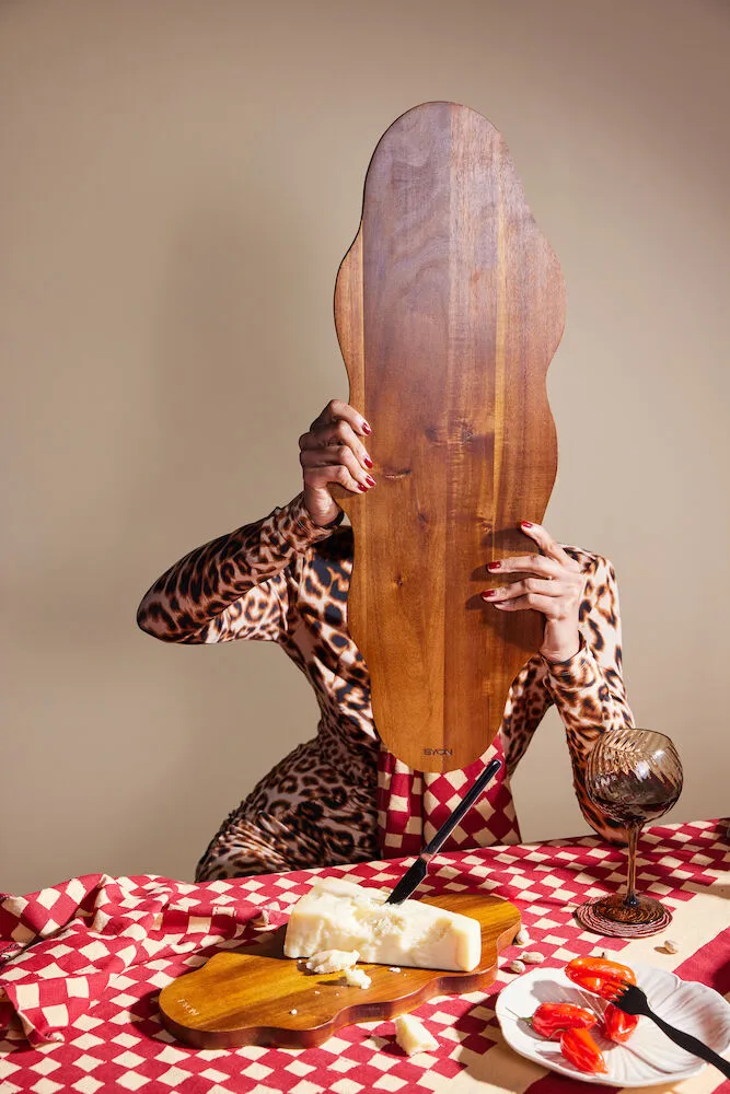 Podstawki pod szklanki Veggie Ø10 cm, 2 szt., Bordowe Byon