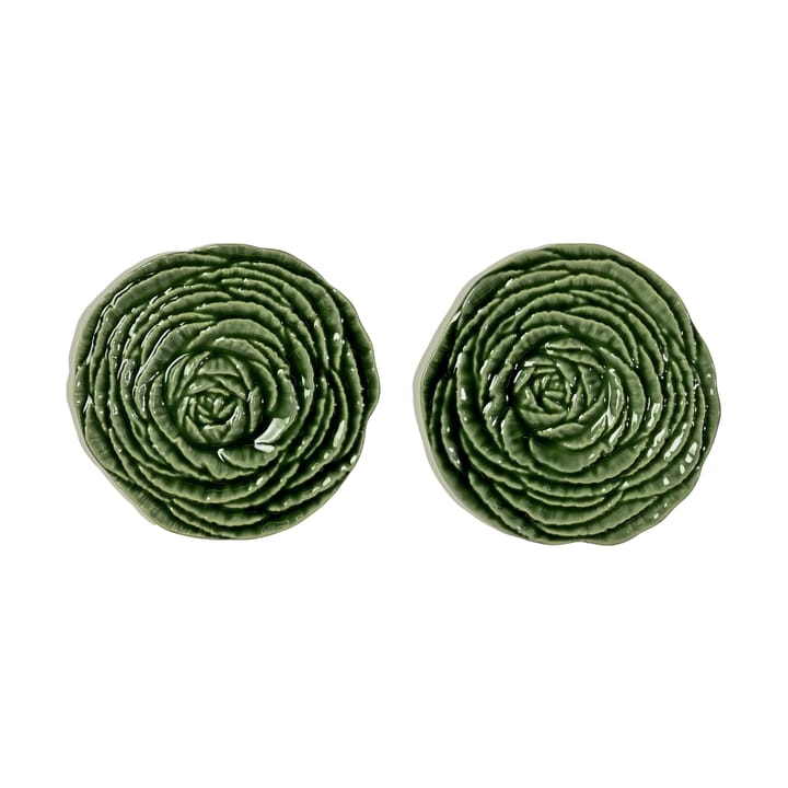 Podstawki pod szklanki Veggie Ø10 cm, 2 szt. - Zielony - Byon