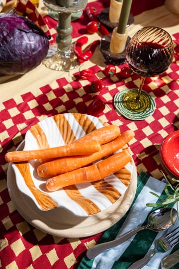 Podstawki pod szklanki Veggie Ø10 cm, 2 szt. - Zielony - Byon