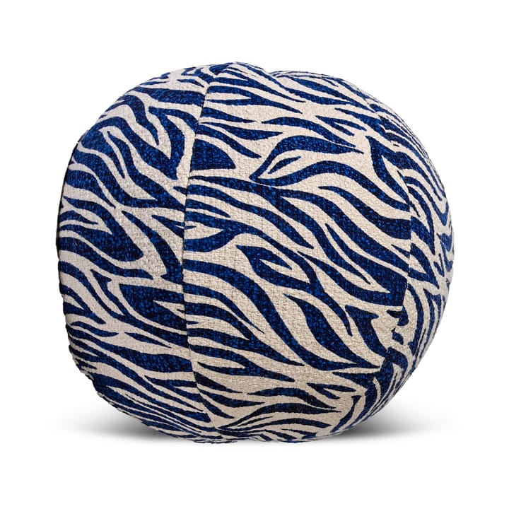 Poduszka Anima Ø35 cm - Zebra-niebieski - Byon