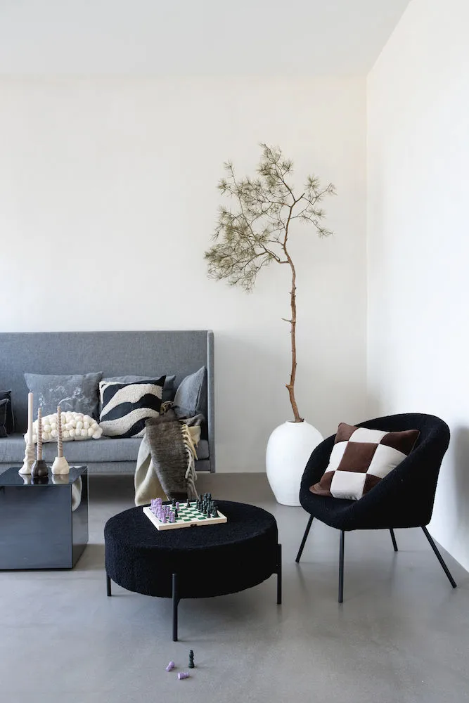 Poduszka Pad 45x45 cm, Brown-beige Byon