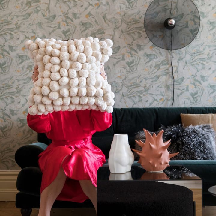 Poduszka Pom Pom 45x45 cm - Off white - Byon