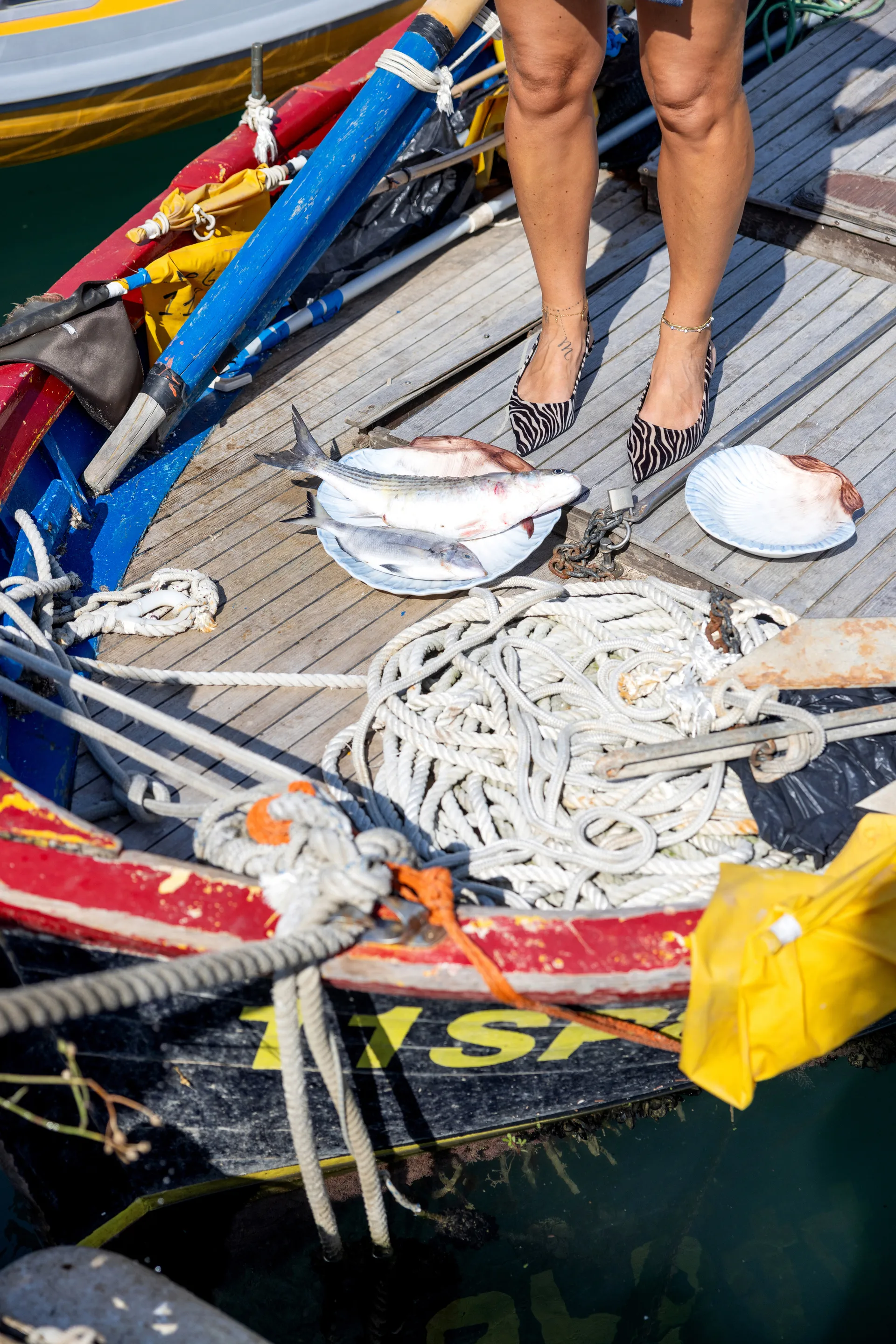 Półmisek Armona 32x32,5 cm, Jasnoniebieski Byon