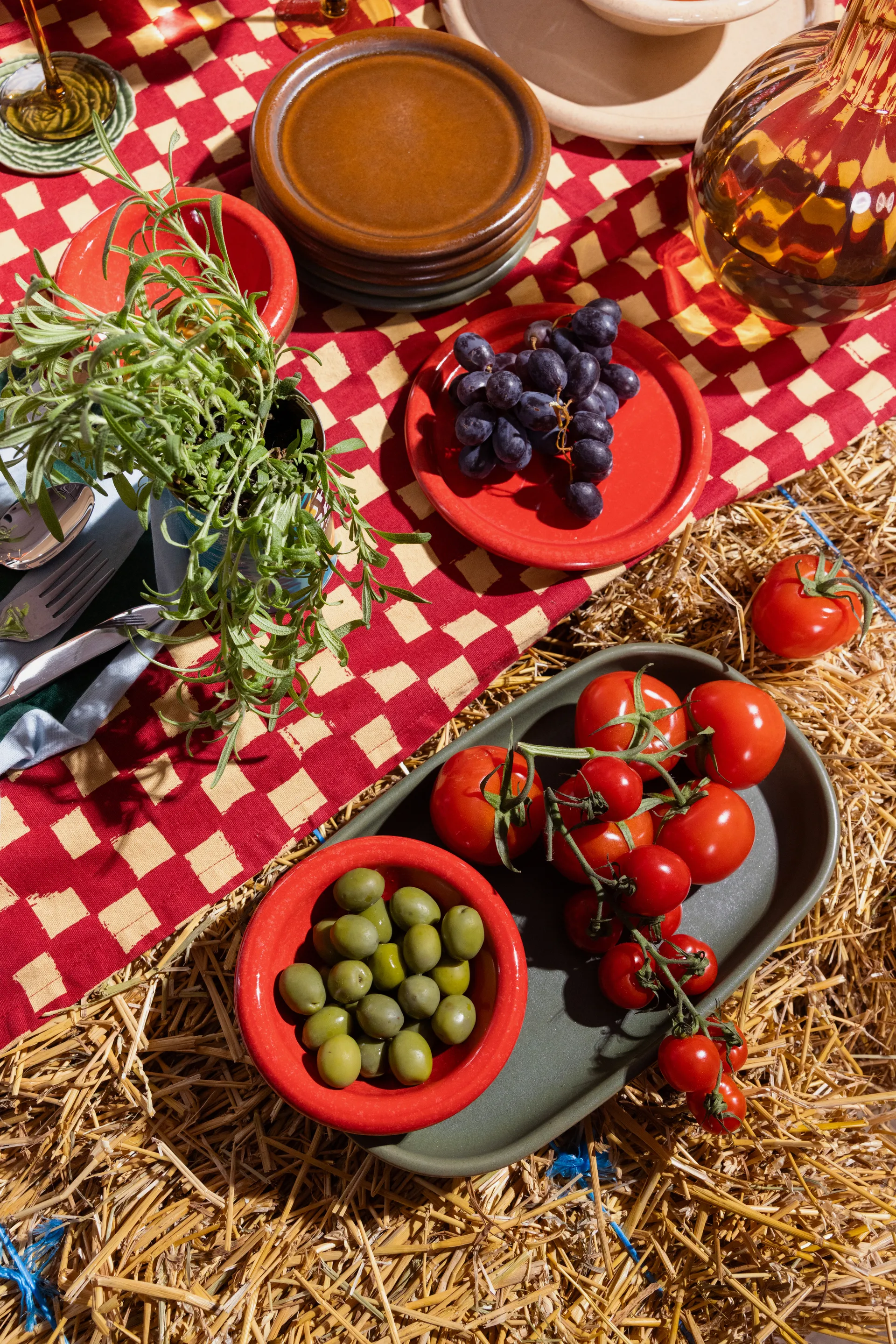 Półmisek Porto 18x30 cm, Zielony Byon