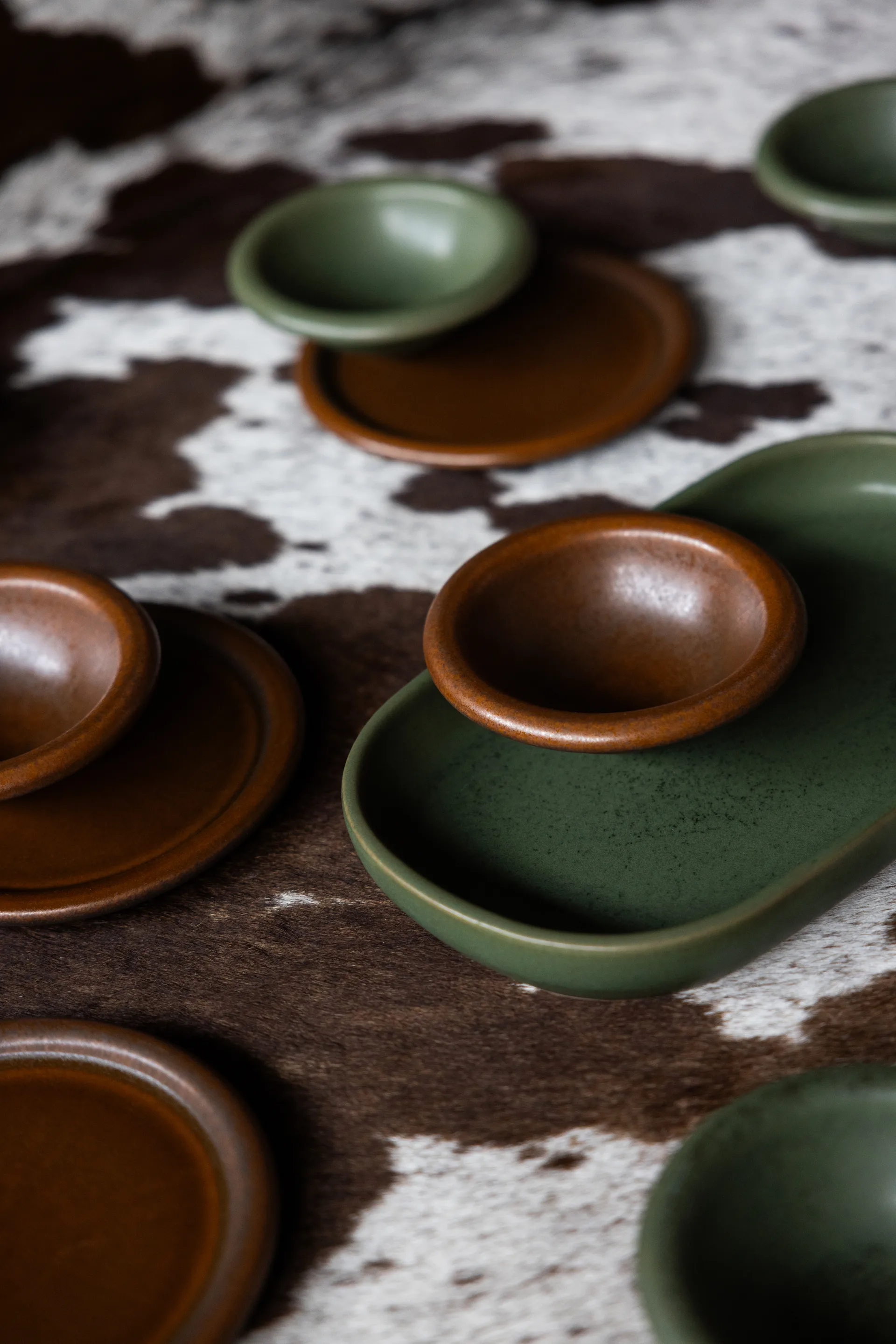 Półmisek Porto 18x30 cm, Zielony Byon