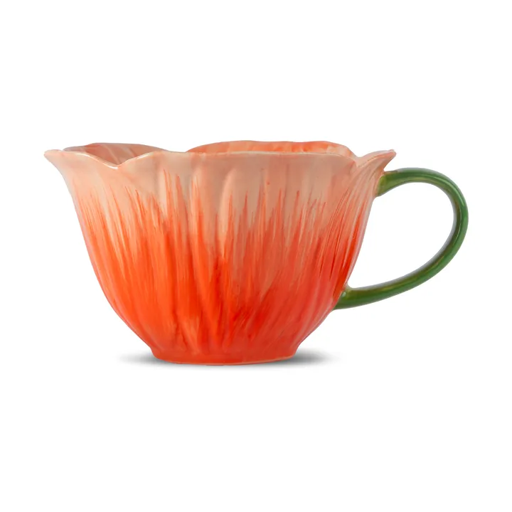 Poppy kubek do herbaty 400 ml - Czerwony - Byon