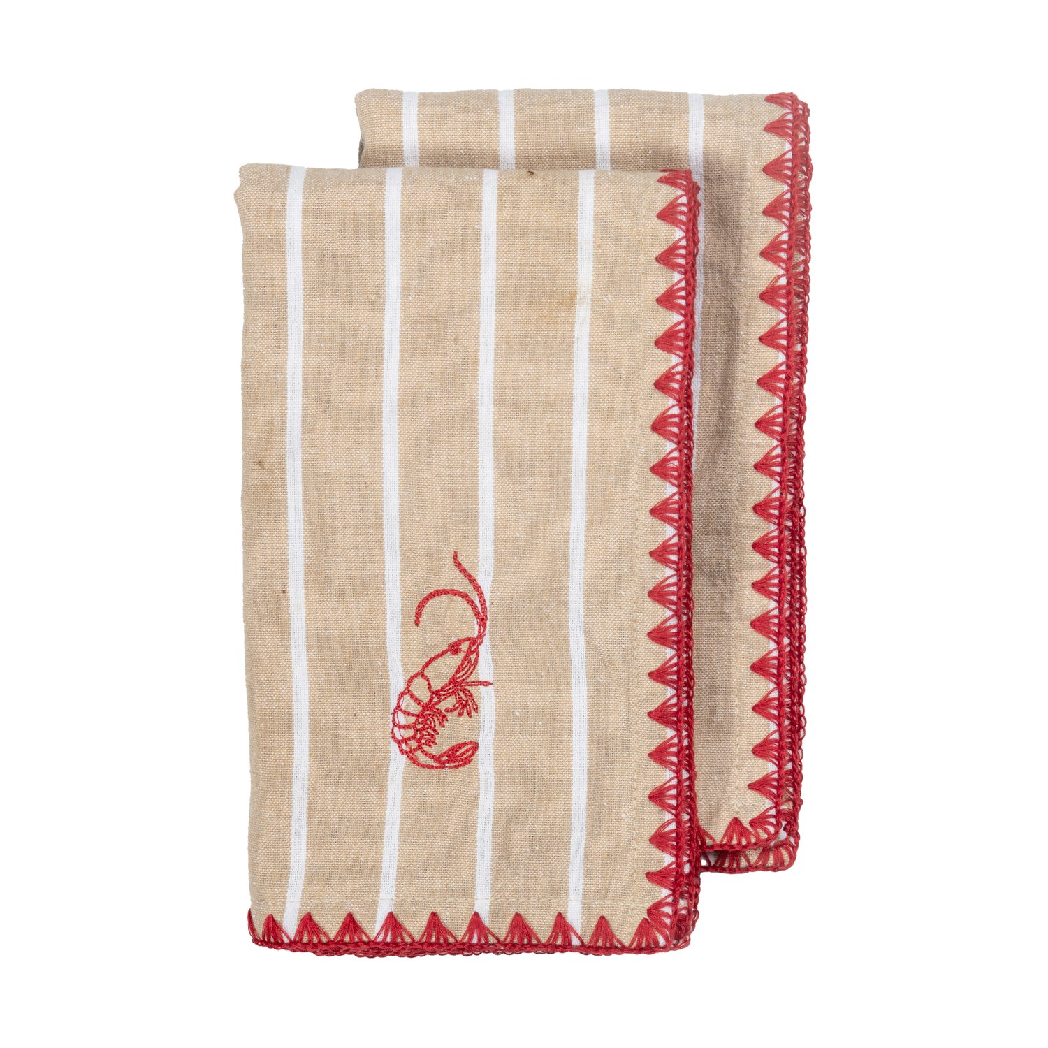 Byon Serwetka materiałowa Bubba 45x45 cm, 2-pak Beżowa