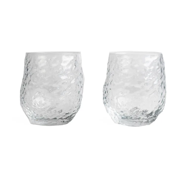 Swan szklanki do napojów 420 ml, 2‑pack - Przezroczysty - Byon