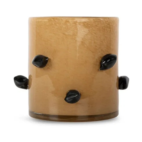Świecznik Arlo XS Ø15 cm, Beżowo-czarny Byon