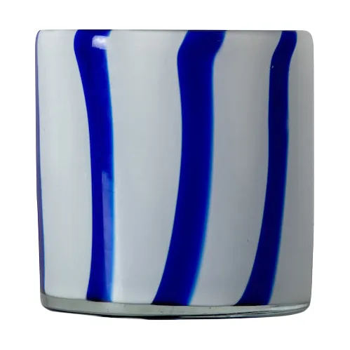 Świecznik Calore XS Ø10 cm, Blue-white Byon