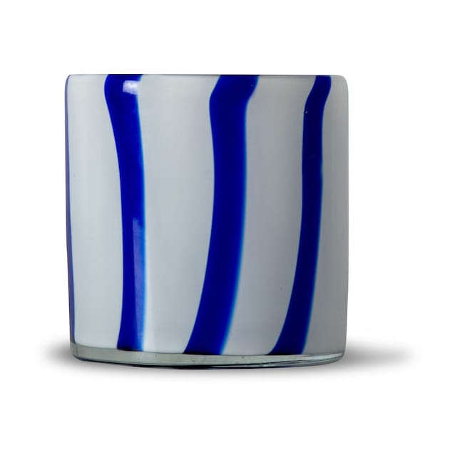 Świecznik Calore XS Ø10 cm - Blue-white - Byon