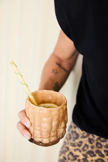 Świecznik Laranne Ø10 cm - Brzoskwinia - Byon