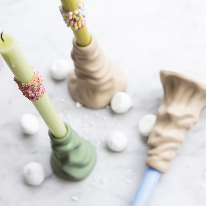 Świecznik Soft ice cream 10 cm - Beżowy - Byon