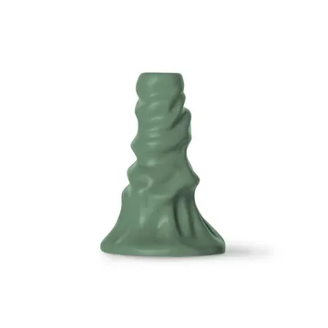 Świecznik Soft ice cream 7,5 cm - Zielony - Byon