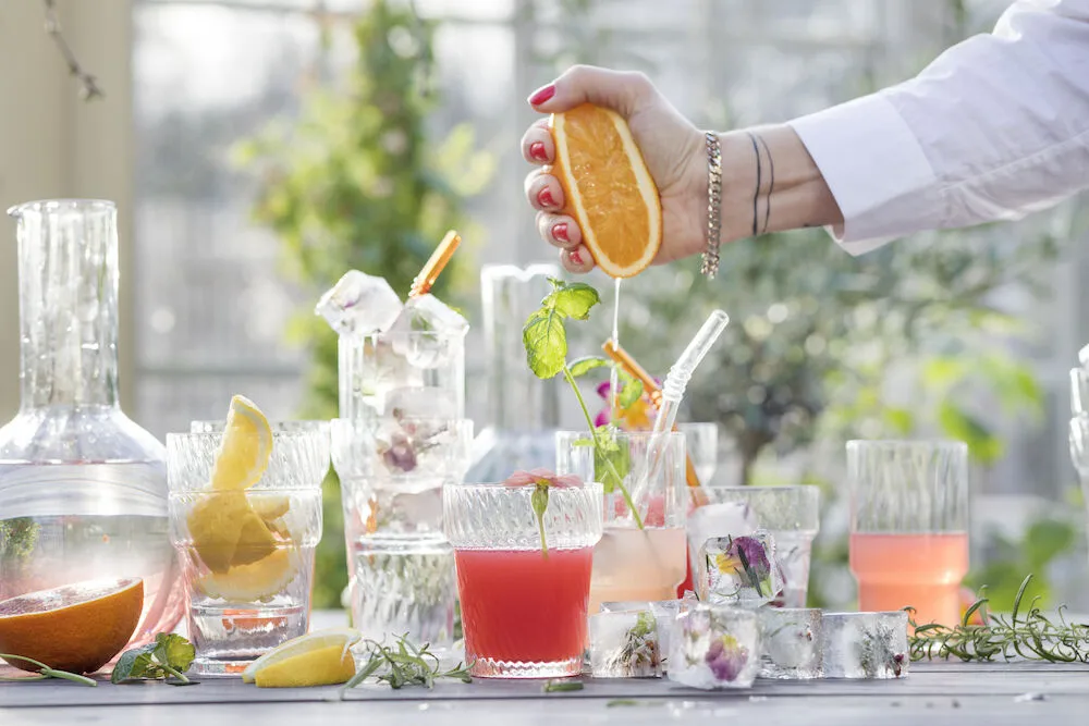 Szklanki do napojów Opacity 22 cl 2 szt., Przezroczyste Byon