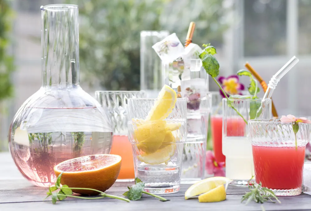 Szklanki do napojów Opacity 22 cl 2 szt., Przezroczyste Byon