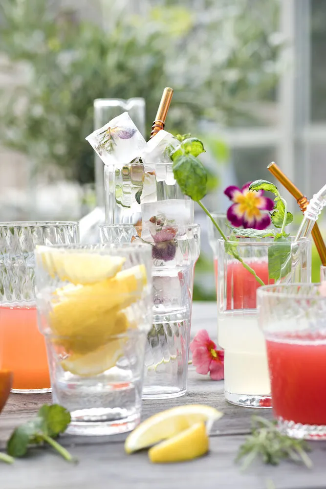 Szklanki Opacity High Ball 43 cl 2 szt., Przezroczyste Byon