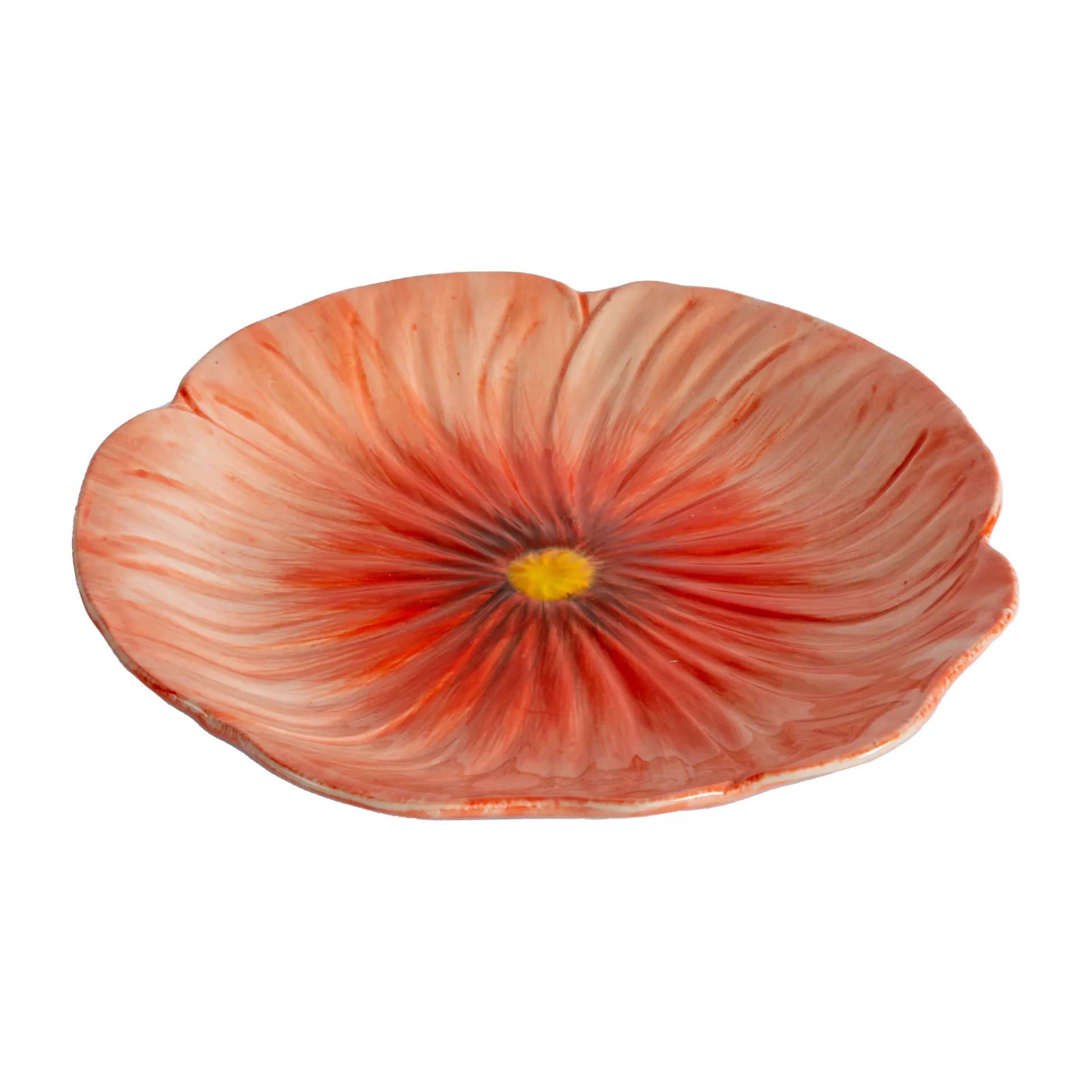 Talerz Poppy 20,5x21 cm, Czerwony Byon