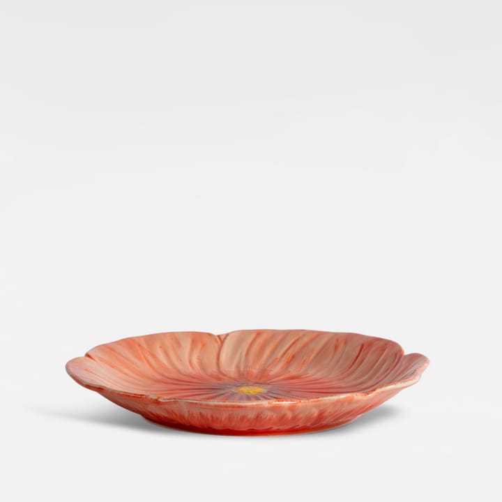 Talerz Poppy 20,5x21 cm, Czerwony Byon