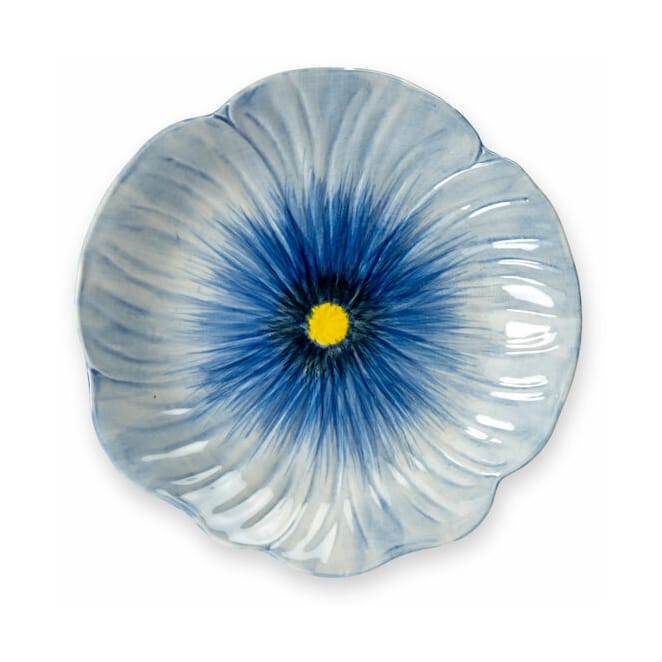 Talerz Poppy 20,5x21 cm - Niebieski - Byon