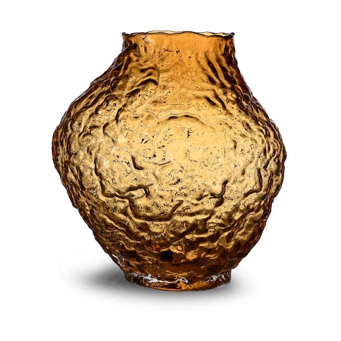 Wazon Corallo M 26x28x27 cm - Jasny bursztyn - Byon