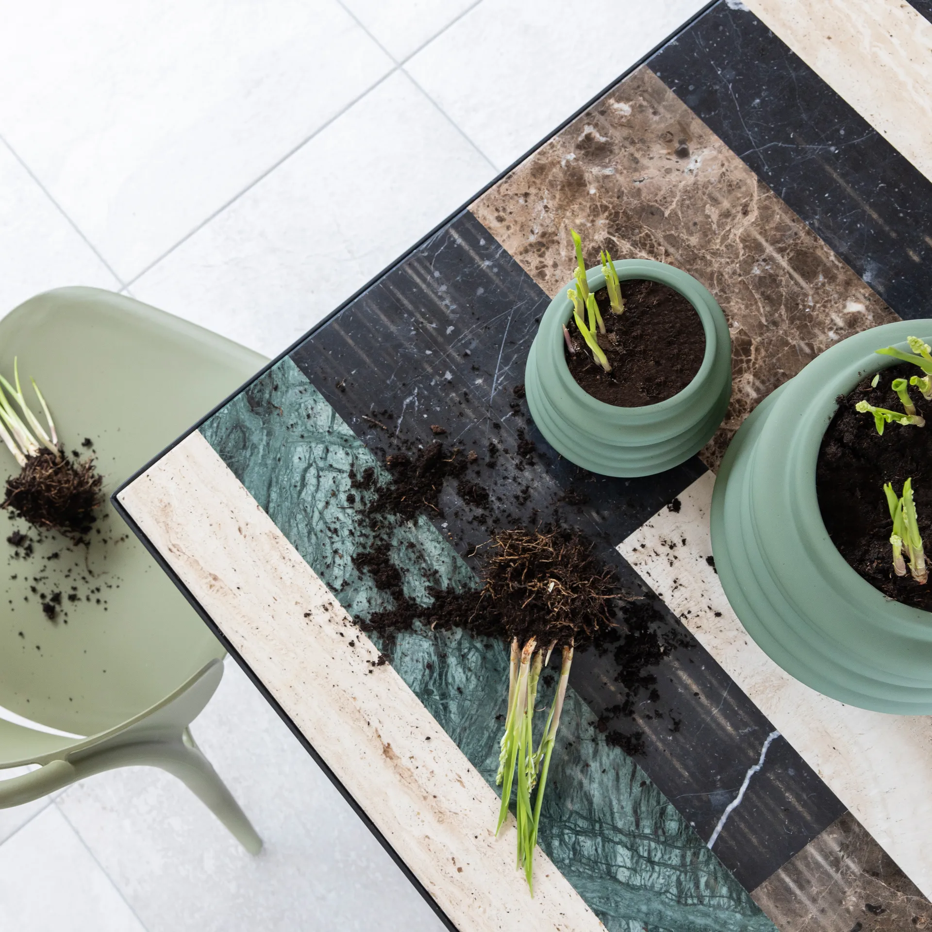 Wazon Mila 15 cm, Zielony Byon