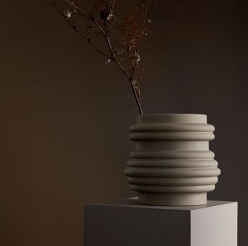 Wazon Mila 25 cm - Beżowy - Byon