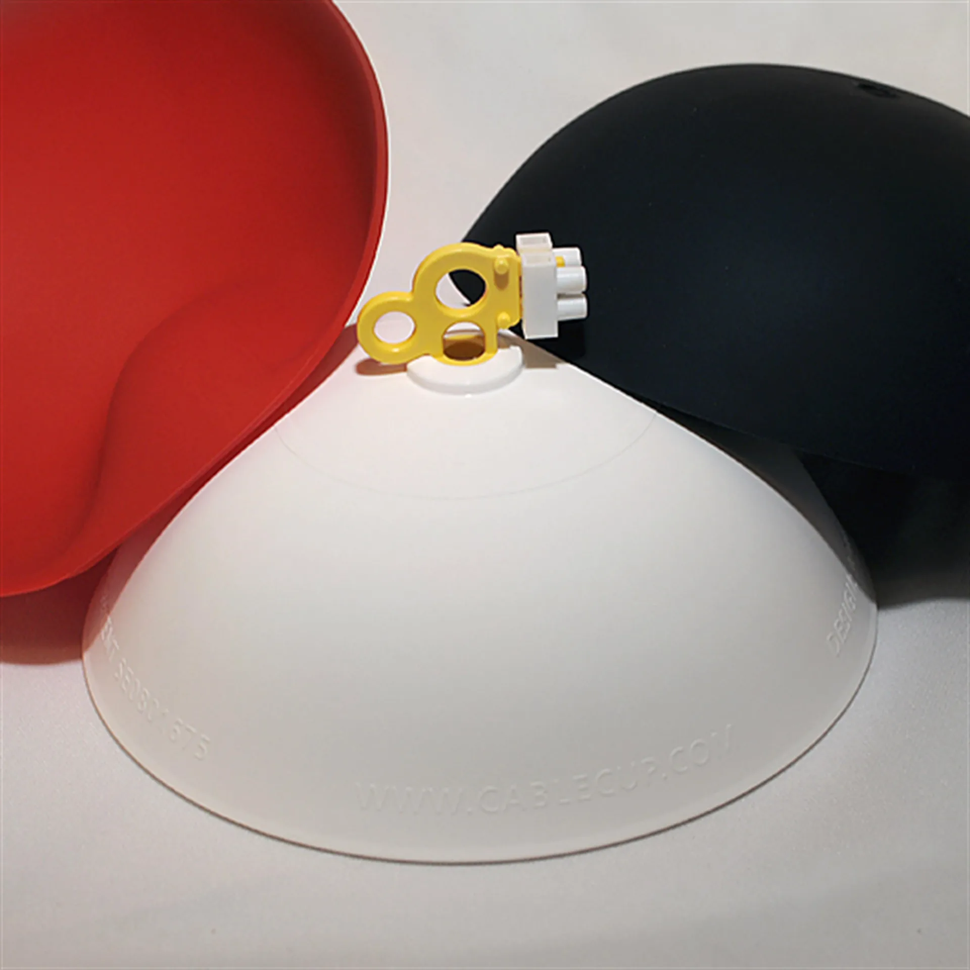 Kielich do kluczy CableCup, czarny CableCup