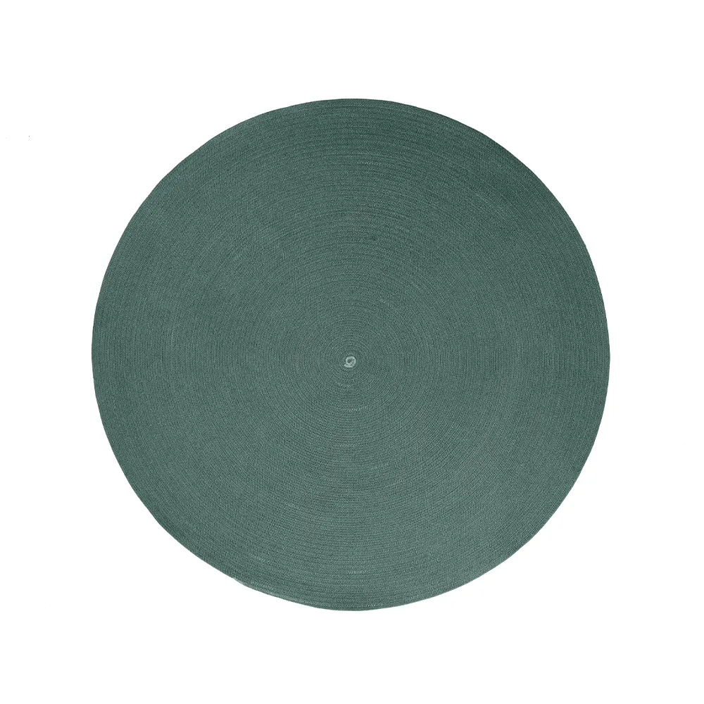 Dywan okrągły Circle, Dark green, Ø140cm Cane-line