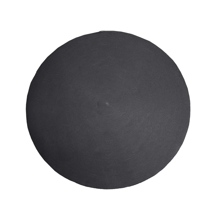 Dywan okrągły Circle - Dark Grey, Ø200cm - Cane-line