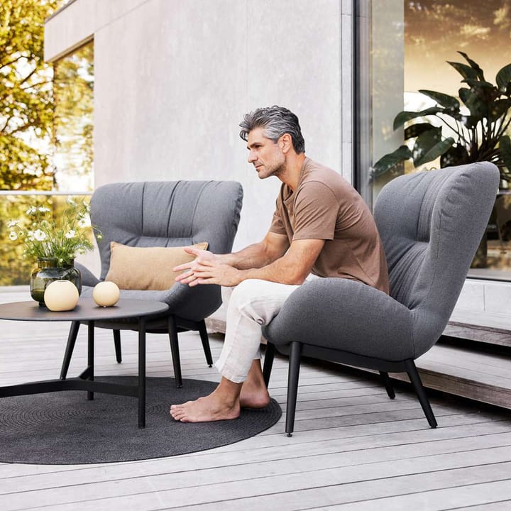 Fotel wypoczynkowy Serene, Cane-Line Airtouch Grey Cane-line