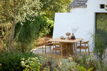 Fotel z podłokietnikami Majestic  - Teak - Cane-line