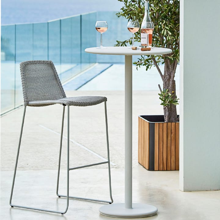Krzesło barowe Breeze - Light Grey - Cane-line