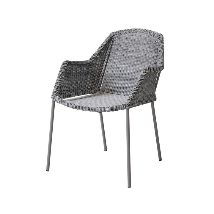 Krzesło Breeze Weave z możliwością sztaplowania - Light Grey - Cane-line