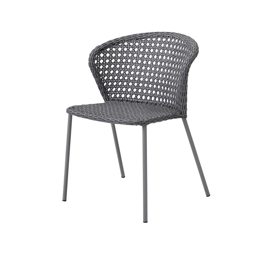Cane-line Krzesło Lean Light Grey, Cane-Line french weave