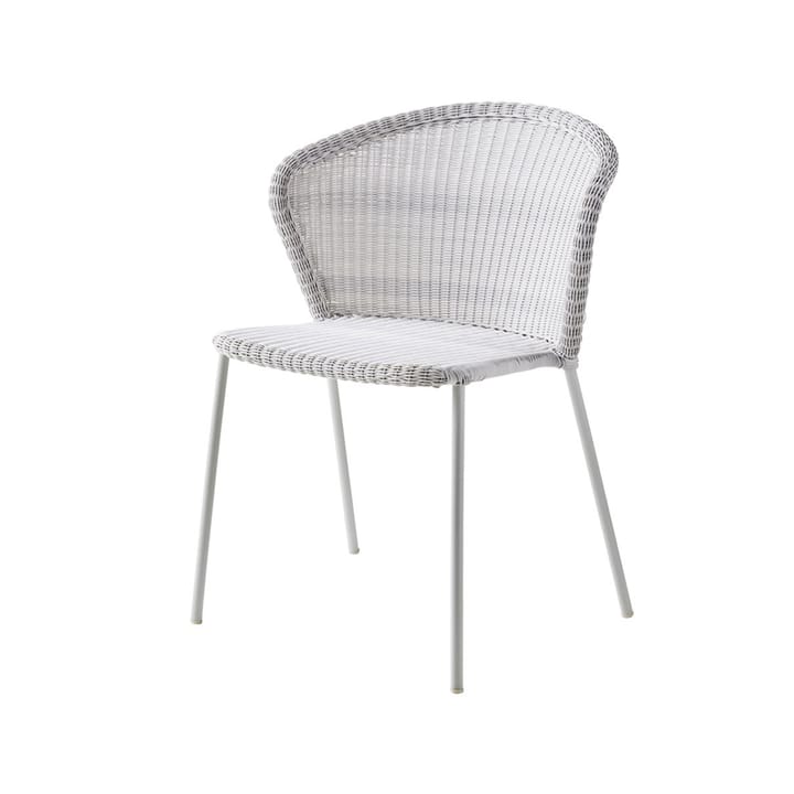 Krzesło Lean - White Grey, Cane-Line weave - Cane-line