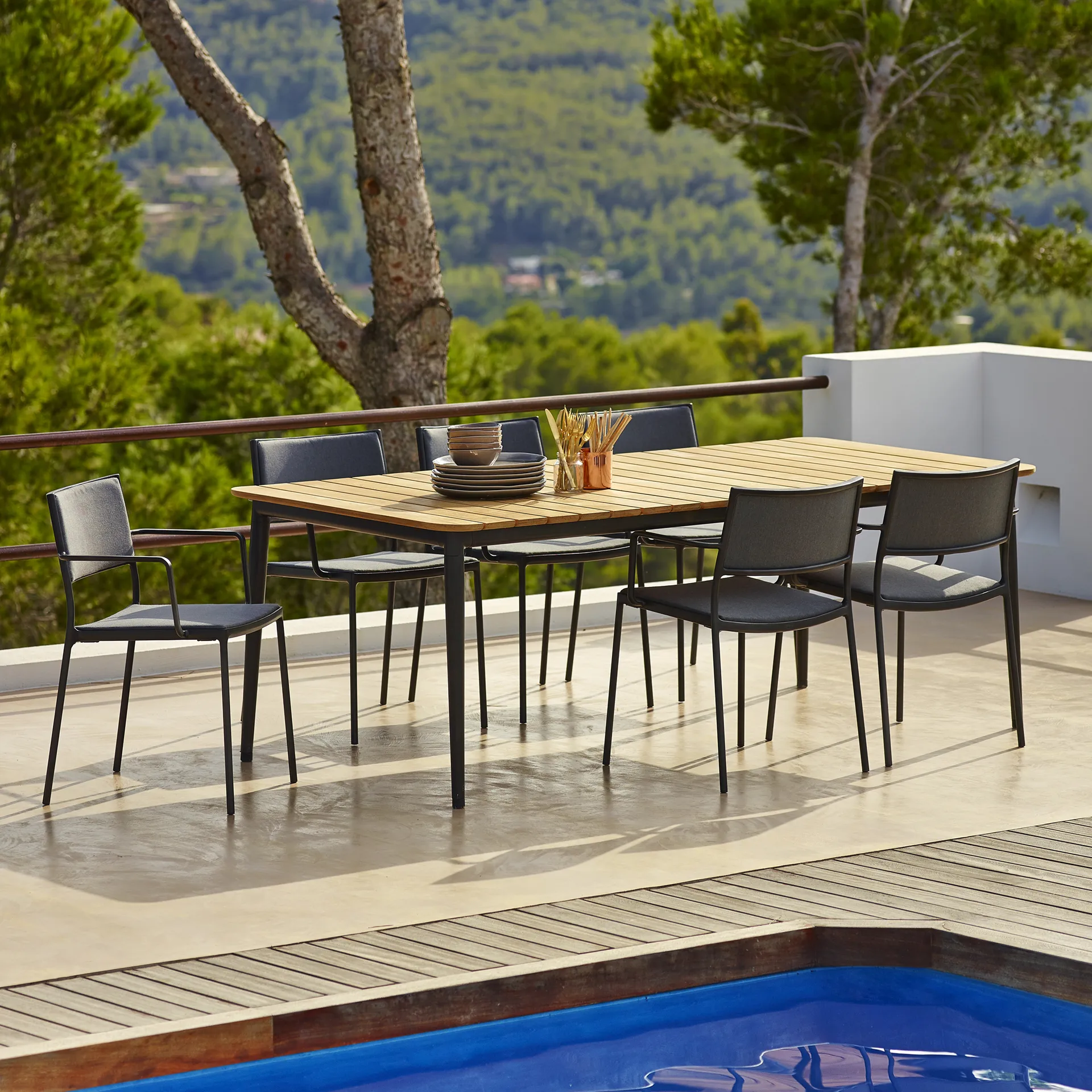 Krzesło Less, Light Grey Cane-line