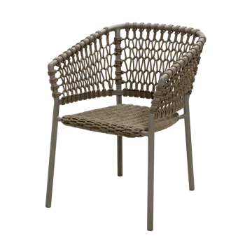 Krzesło Ocean - Soft Rope - Taupe - Cane-line