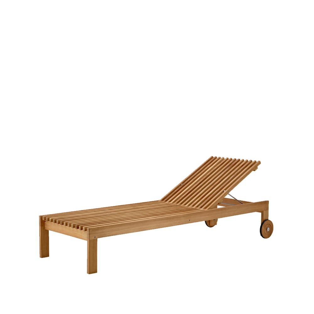 Cane-line Leżak Amaze drewno tekowe | Skandynawski Design | Brązowy