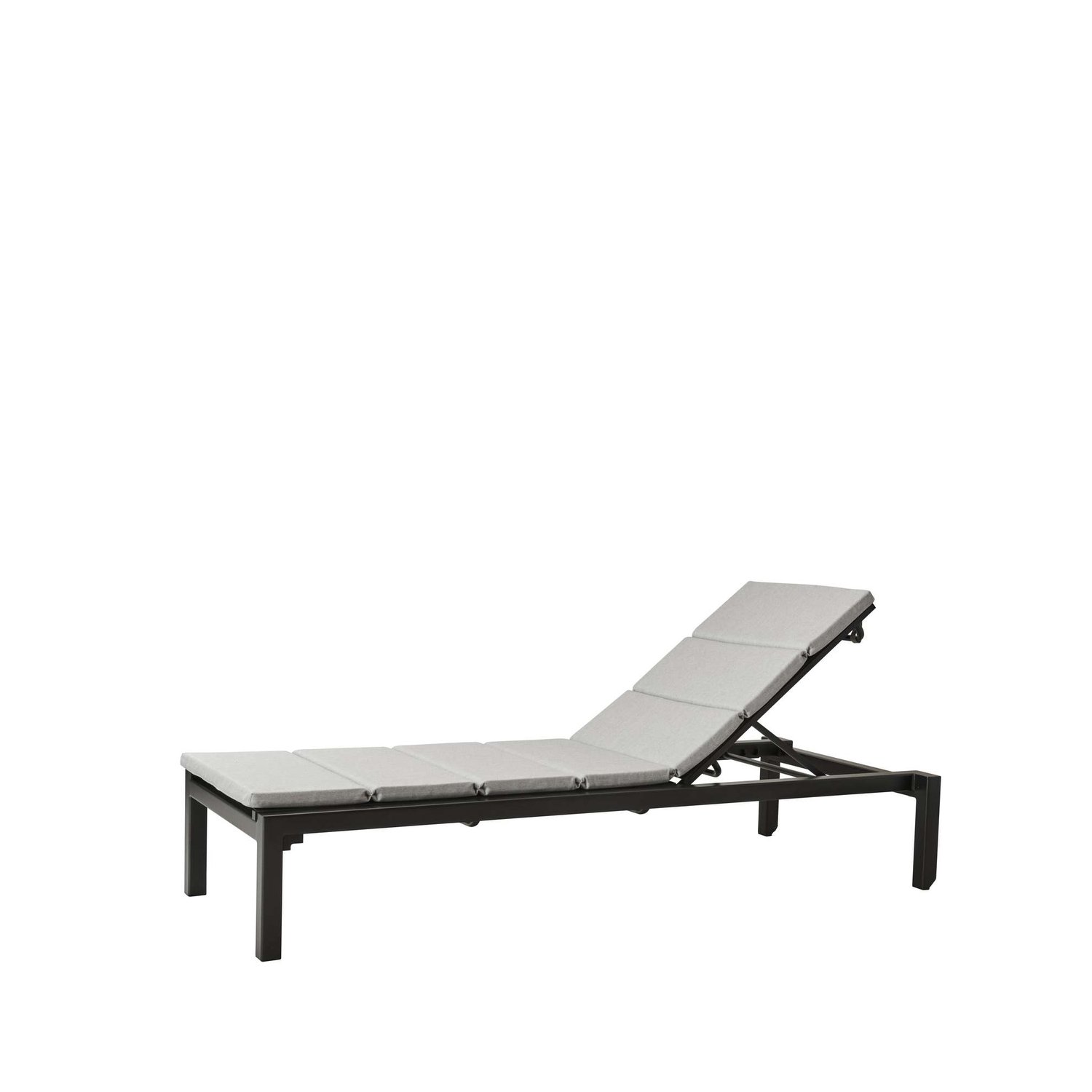 Cane-line Leżak Relax Cane-Line Natté Grey, w zestawie z poduszką