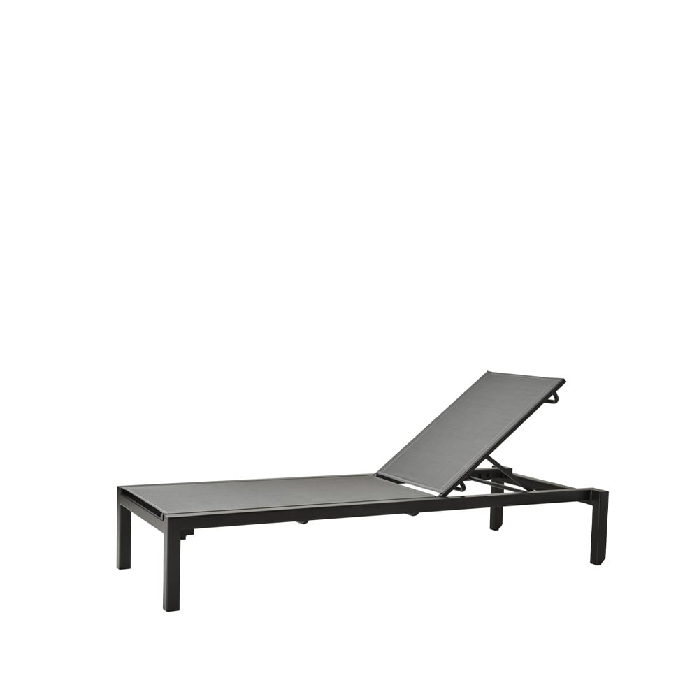 Cane-line Leżak Relax Grey | Skandynawski Design | Szary