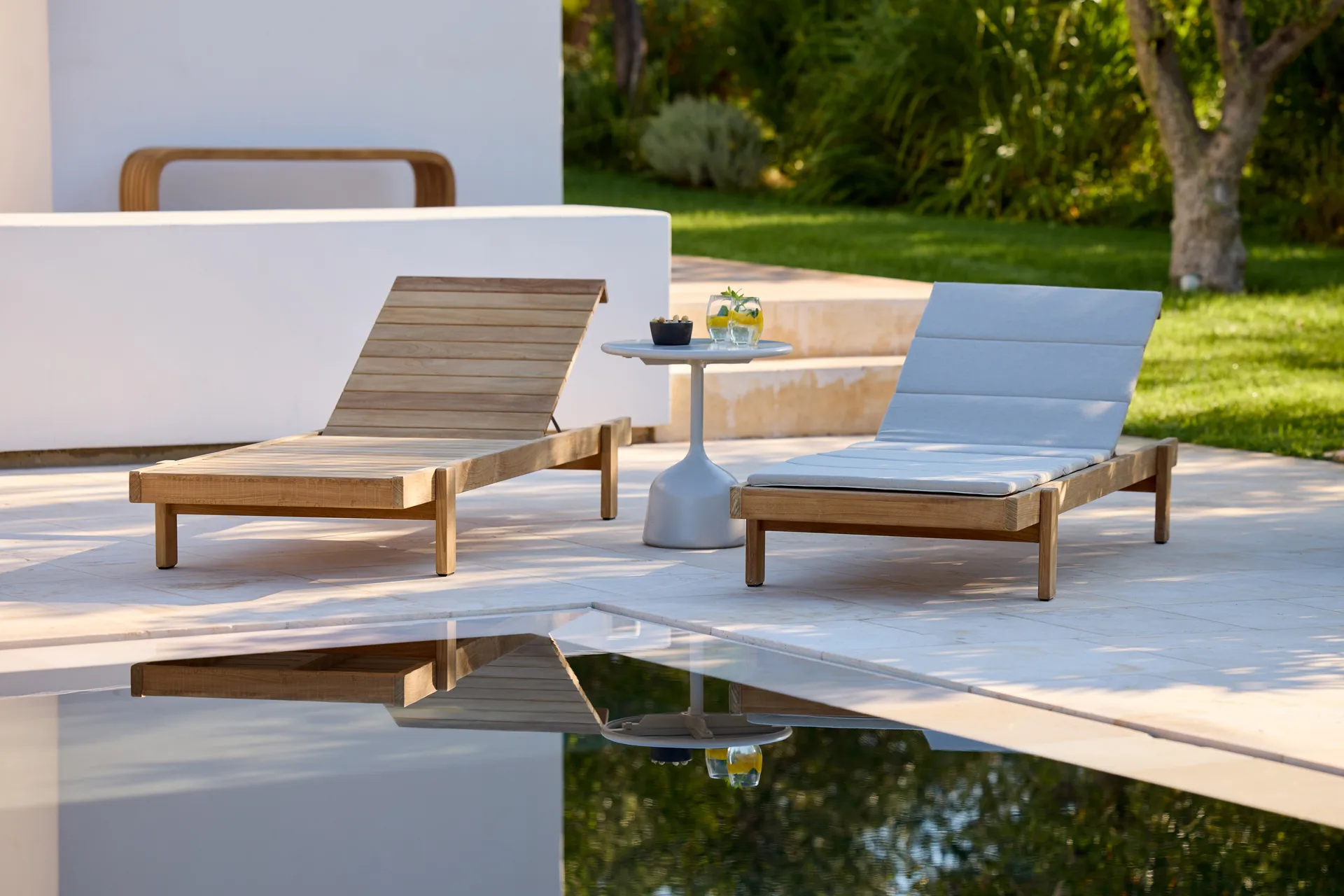 Leżak Vista, Teak Cane-line