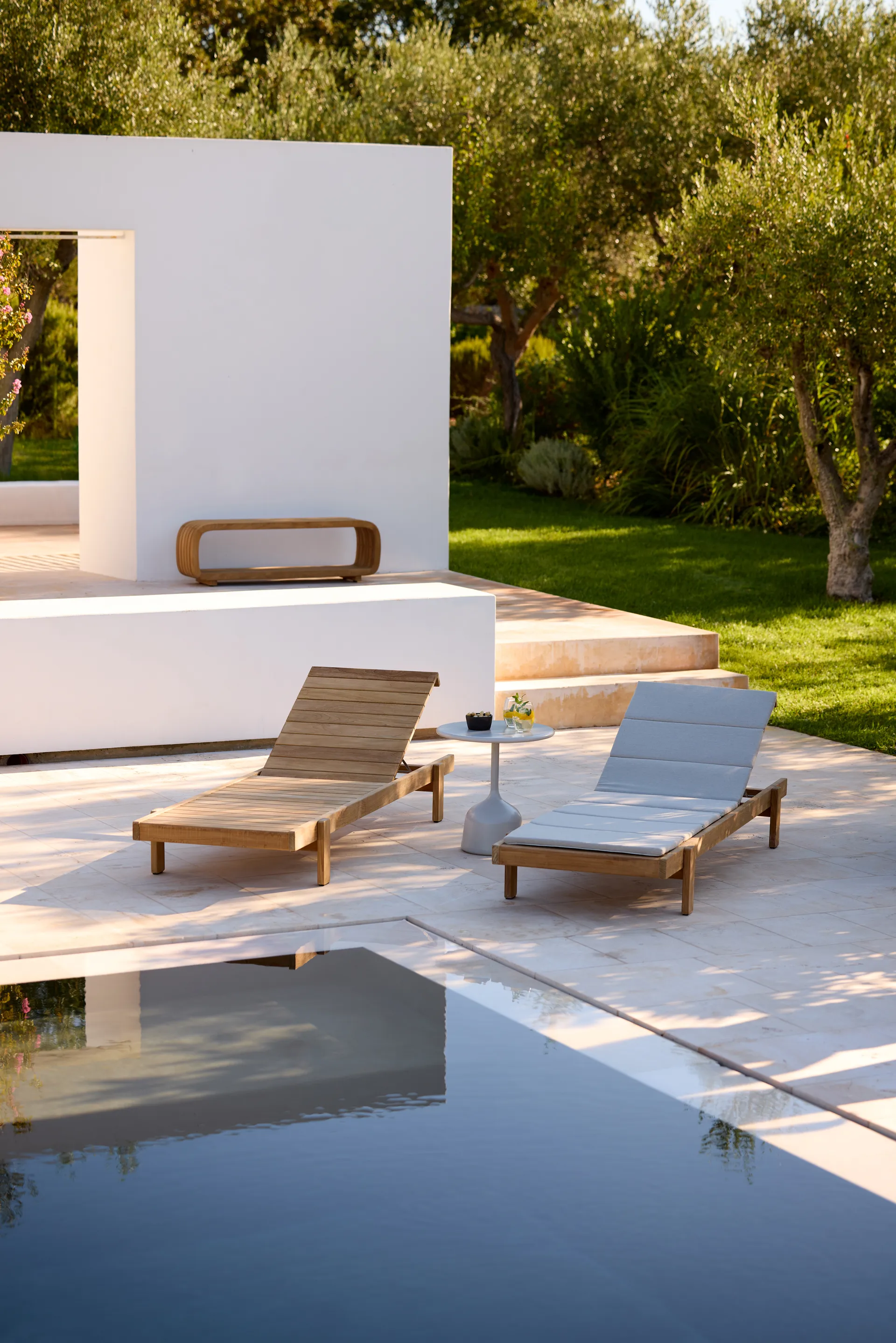 Leżak Vista, Teak Cane-line