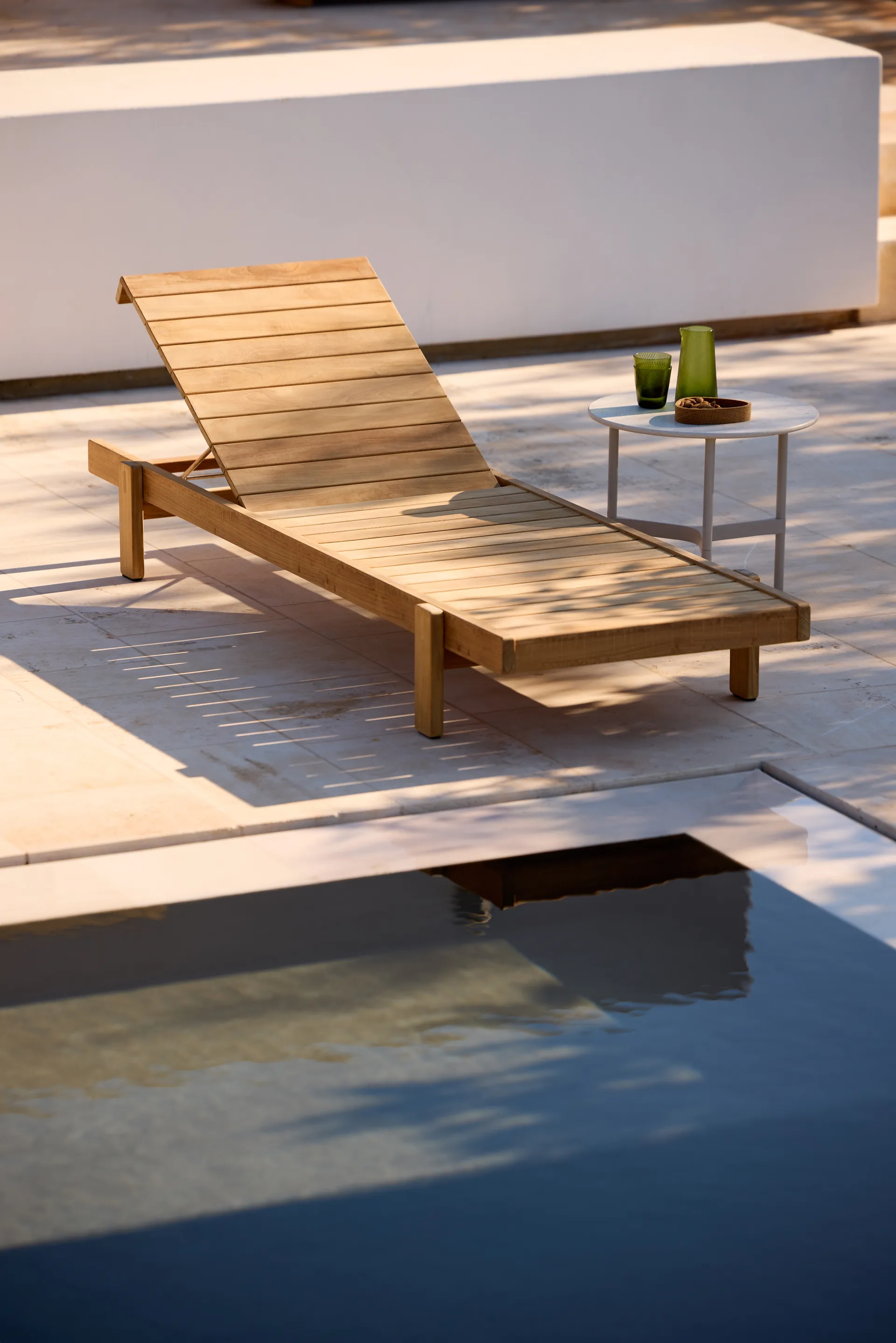 Leżak Vista, Teak Cane-line