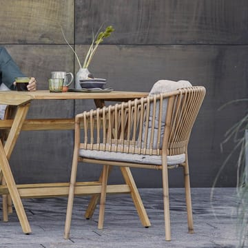 Ocean krzesło aluminium - Naturalny - Cane-line