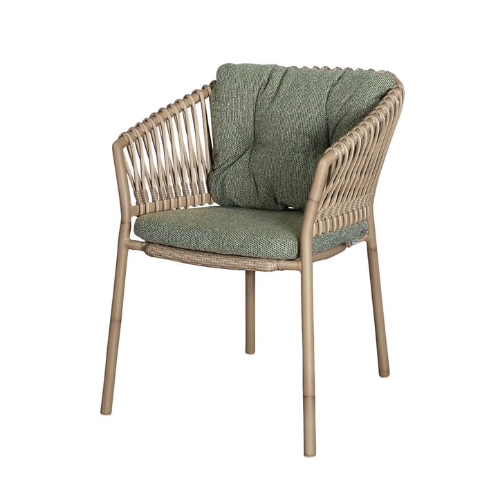 Ocean/Basket/Moments zestaw poduszek na krzesło, Wove dark green Cane-line