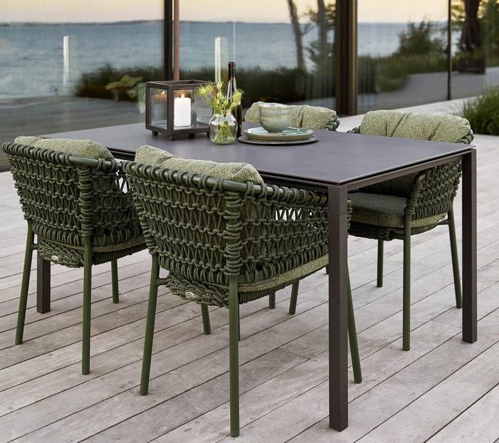 Ocean/Basket/Moments zestaw poduszek na krzesło, Wove dark green Cane-line