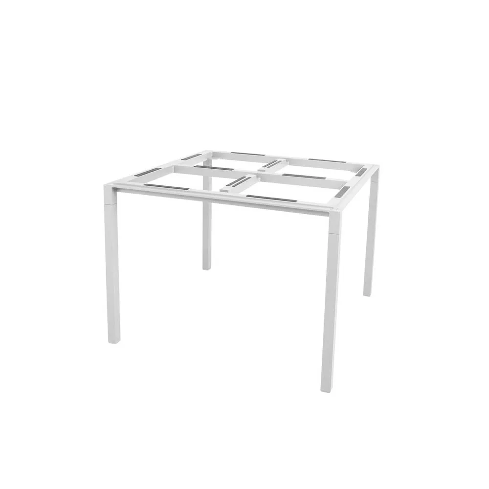 Podstawa stołu Pure 100x100x73 cm, White Cane-line