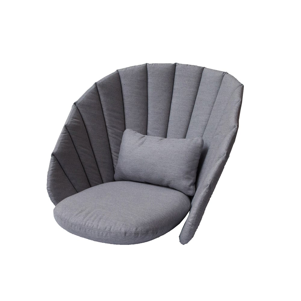 Cane-line Poduszka na fotel wypoczynkowy Peacock Cane-Line Natté Grey