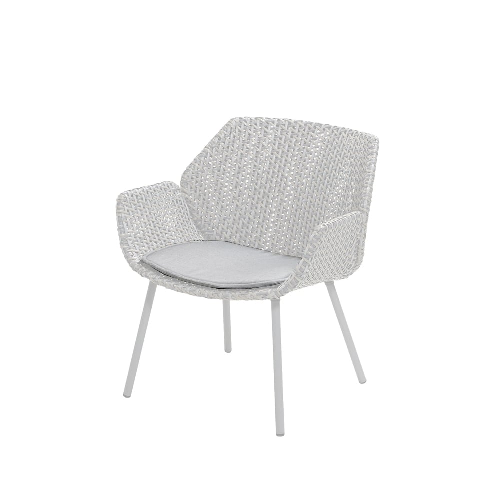 Cane-line Poduszka na fotel wypoczynkowy Vibe Cane-Line Natté Light Grey